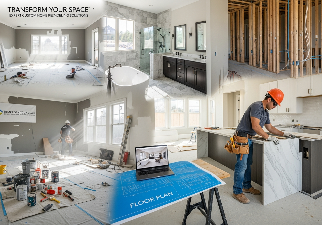 Transform Your House with Expert Custom Home Remodeling Solutions